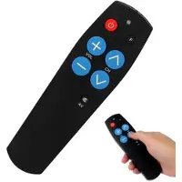 Mtp Products Universalfjärrkontroll för äldre - Smart inlärningskontroll med 7 knappar