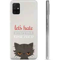 Mtp Products Samsung Galaxy A51 TPU-Skal - Arg Katt