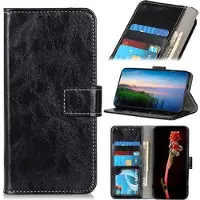 Mtp Products iPhone 12 mini Plånboksfodral med Magnetstängning - Svart