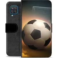 Mtp Products Samsung Galaxy A12 Premium Plånboksfodral - Fotboll