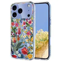 Mtp Products iPhone 17 Pro Blommigt TPU-skal - Liljor