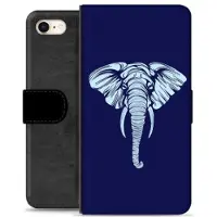 Mtp Products iPhone 7/8/SE (2020)/SE (2022) Premium Plånboksfodral med Stativ - Elefant