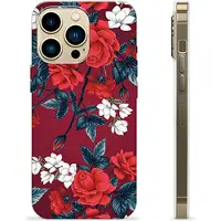 Mtp Products iPhone 13 Pro Max TPU-Skal - Vintage Blommor
