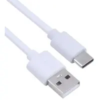 Mtp Products USB till USB-C laddningskabel för iPhone 15 Pro/15 Pro Max/16 Pro/16 Pro Max - Vit