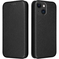 Mtp Products iPhone 15 Flipfodral - Kolfiber - Svart