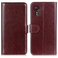 Mtp Products Samsung Galaxy Xcover 7 Plånboksfodral med Magnetstängning - Brun