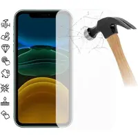 Mtp Products iPhone 11 Härdat Glas Skärmskydd - 9H - Genomskinlig