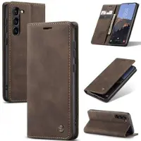 CASEME Samsung Galaxy S24 013 Series Plånboksfodral - Kaffe