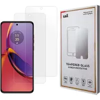 Saii Motorola Moto G84 3D Premium Härdat Glas Skärmskydd - 9H - 2 St.