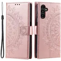 Mtp Products Samsung Galaxy S24 Mandala Series Plånboksfodral - Roséguld