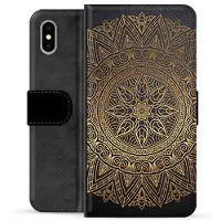 Mtp Products iPhone X / iPhone XS Premium Plånboksfodral - Mandala