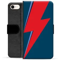 Mtp Products iPhone 7/8/SE (2020)/SE (2022) Premium Plånboksfodral - Blixt