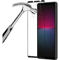 Mtp Products Heltäckande Sony Xperia 10 V Härdat Glas Skärmskydd - 9H