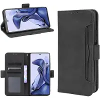 Mtp Products Xiaomi 11T/11T Pro Plånboksfodral med Korthållare - Svart