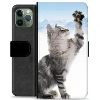 Mtp Products iPhone 11 Pro Premium Plånboksfodral - Kat