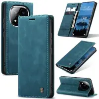 CASEME Xiaomi Redmi Note 14 Pro 5G/14 Pro+ 5G/Poco X7 013 Series Plånboksfodral - Blå