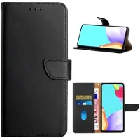 Mtp Products OnePlus Nord 2T Läder Plånboksfodral med Stativ - Svart