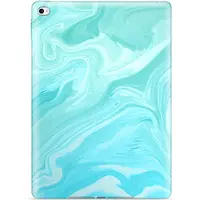 Mtp Products iPad 10.2 2019/2020/2021 TPU-Skal - Blå Marmor