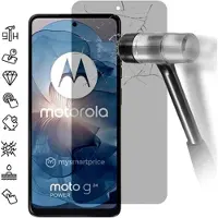 Mtp Products Motorola Moto G04/G24 Privacy Härdat Glas Skärmskydd