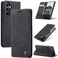 CASEME Samsung Galaxy S25+ 013 Series Plånboksfodral - Svart