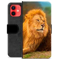 Mtp Products iPhone 12 mini Premium Plånboksfodral - Lejon