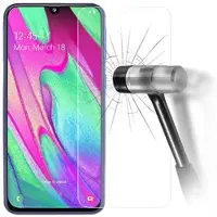Mtp Products Samsung Galaxy A40 Härdat Glas Skärmskydd - 9H, 0.3mm - Klar
