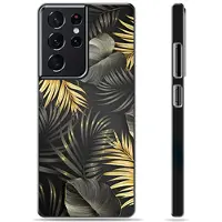 Mtp Products Samsung Galaxy S21 Ultra 5G Skyddsskal - Gyllene Löv