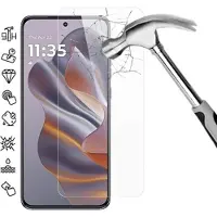 Mtp Products Motorola Edge 50 Neo Härdat Glas Skärmskydd - Case Friendly - Genomskinlig