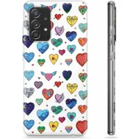 Mtp Products Samsung Galaxy A52 5G, Galaxy A52s TPU-Skal - Hjärter
