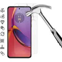 Mtp Products Motorola Moto G84 Härdat Glas Skärmskydd - 9H - Case Friendly - Klar