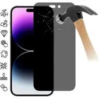 Mtp Products iPhone 16 Plus Privacy Härdat Glas Skärmskydd