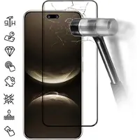 Mtp Products Huawei Nova 14 Ultra Heltäckande skärmskydd i härdat glas - 9H - Svart kant