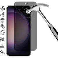 Mtp Products Samsung Galaxy S24 Härdat Glas Skärmskydd - 9H, 0.3mm - Privacy