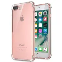 Mtp Products Rep-Resistant iPhone 7 Plus / iPhone 8 Plus Hybridskal - Kristallklar