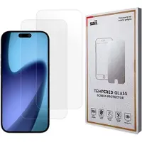 Saii iPhone Air 3D Premium Härdat Glas Skärmskydd - 9H - 2 St.