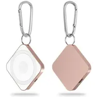 Mtp Products 3 i 1 trådlös magnetisk laddare 15 W snabbladdare för Apple-enheter - roséguld