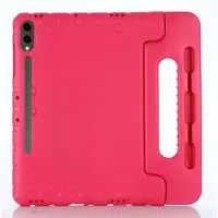 Mtp Products Samsung Galaxy Tab S9+/S9 FE+ Stöttåligt Bärskal till Barn - Varmrosa