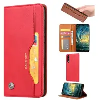 Mtp Products Card Set Series Huawei P30 Plånboksfodral - Röd