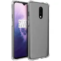 Mtp Products Anti-Halk OnePlus 7 TPU-skal - Genomskinlig