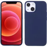 Mtp Products Anti-Fingeravtryck Matt iPhone 13 Mini TPU-skal - Mörkblå