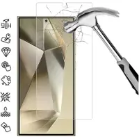 Mtp Products Samsung Galaxy S25 Ultra skärmskydd i härdat glas med fingeravtrycksupplåsning - Klar