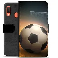 Mtp Products Samsung Galaxy A20e Premium Plånboksfodral - Fotboll