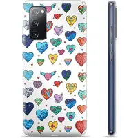 Mtp Products Samsung Galaxy S20 FE TPU-Skal - Hjärter