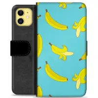 Mtp Products iPhone 11 Premium Plånboksfodral - Bananer