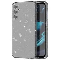 Mtp Products Samsung Galaxy A15 Stylish Glitter Series TPU-skal - Genomskinlig Svart