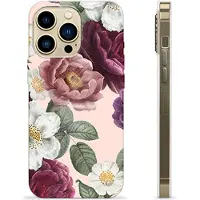 Mtp Products iPhone 13 Pro Max TPU-Skal - Romantiska Blommor