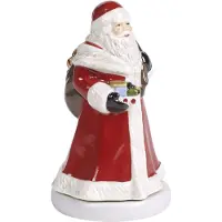 Villeroy & Boch Nostalgic Melody 9x16 Cm Roterande Tomte - Tomtar & Julfigurer Porslin Röd