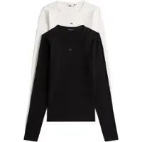 Tommy Hilfiger Tommy Jeans 2 Pack Slim Long Sleeve T-Shirts