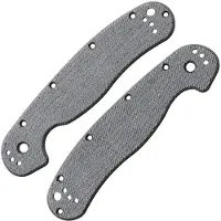Way of Knife RAT 1 Scales Micarta Denim
