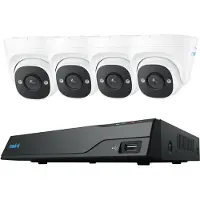 Reolink NVS8-5MD4 NVS8-5MD4 Sladd, WiFi IP-Övervakningssats 2880 x 1616 pixel